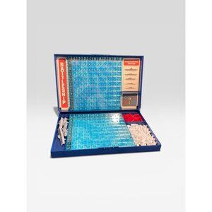 Vintage 1978 Battleship Milton Bradley Replacement Parts Lot Ships Pegs Board